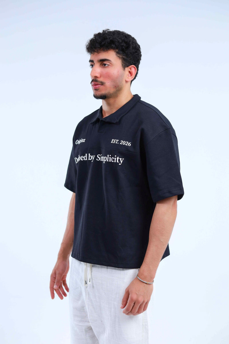 Originz Black Polo Shirt