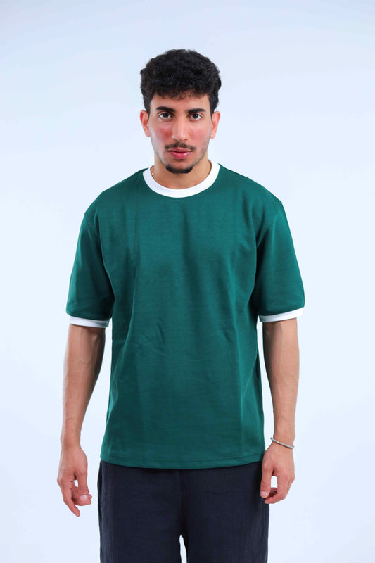 Originz Green Ringer T-shirt