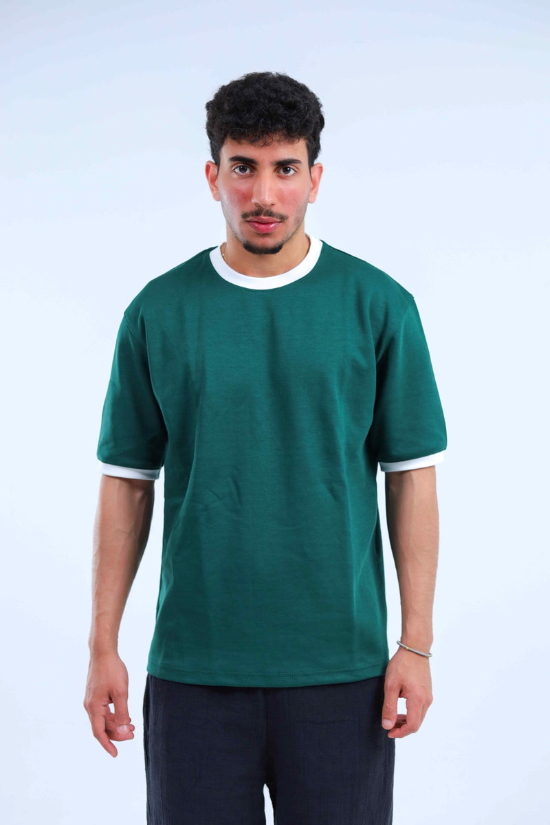Originz Green Ringer T-shirt